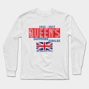 Queen's Sapphire Jubilee Long Sleeve T-Shirt